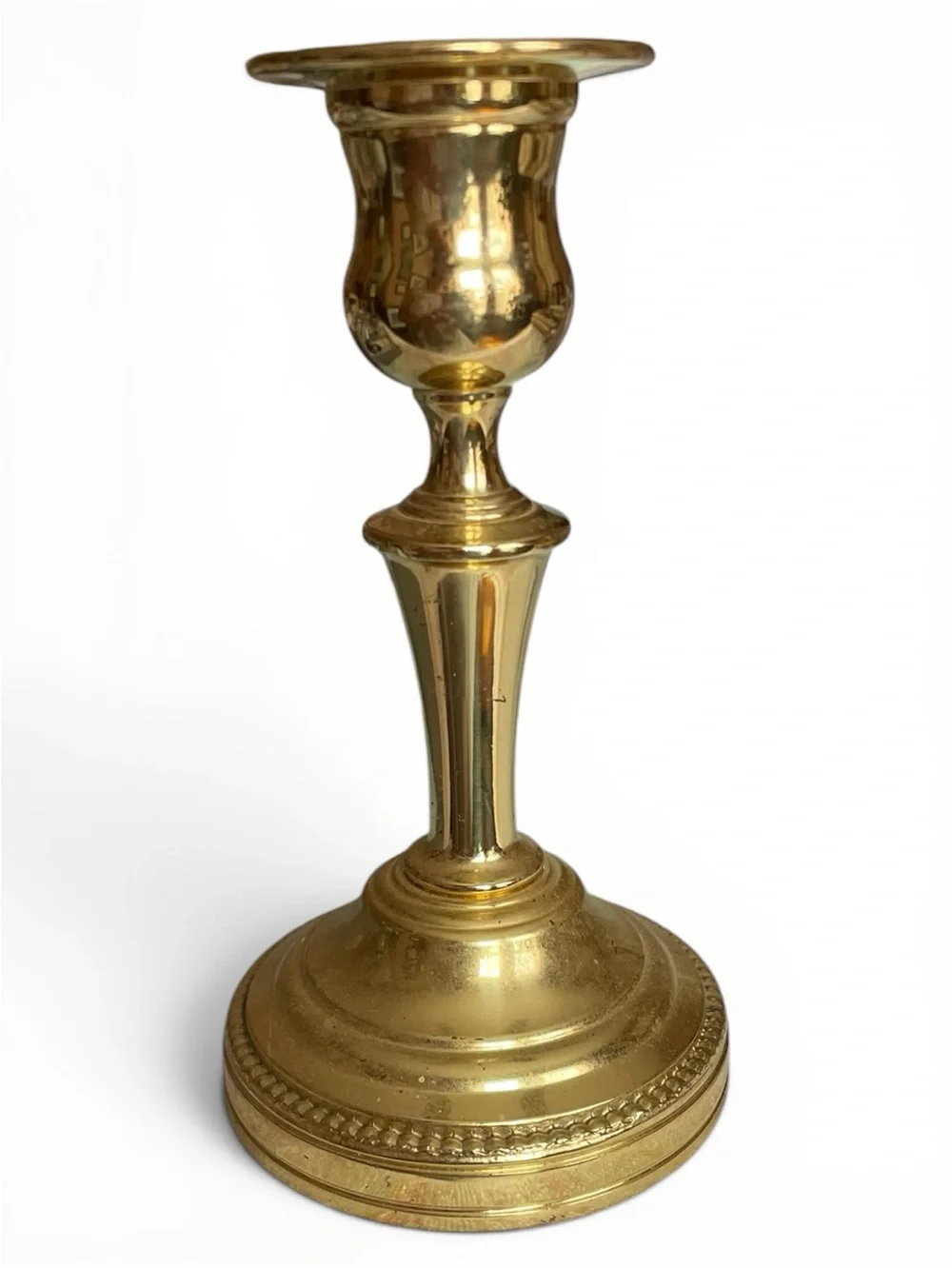 Baldwin Brass candlestick, Smithsonian licensed, historical reproductions